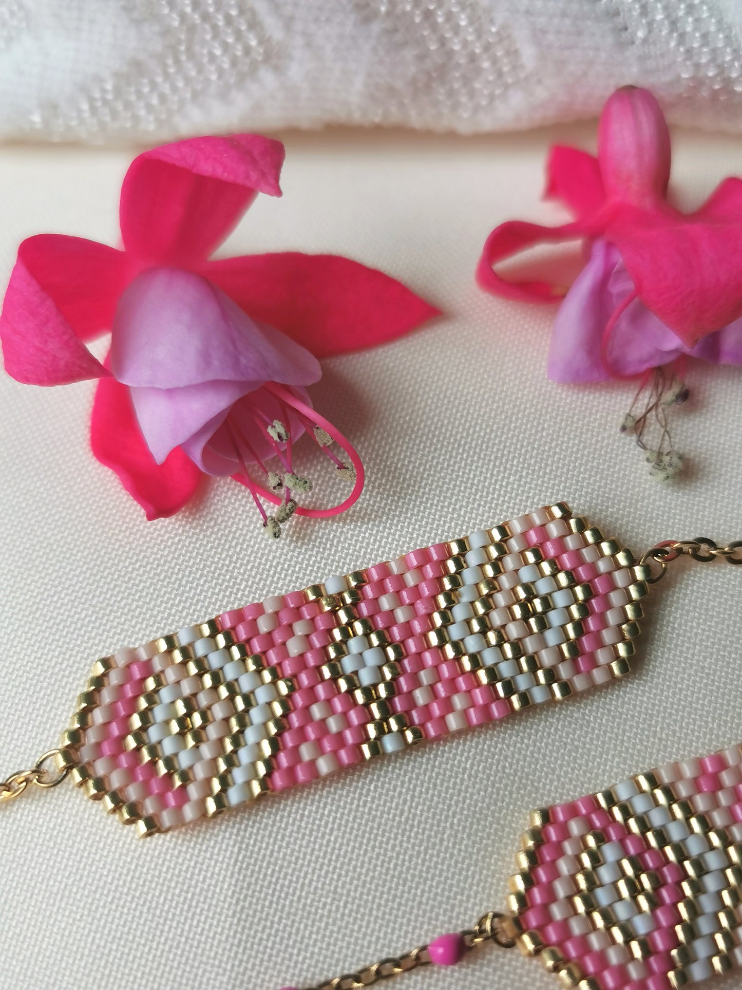 Bracelet Champs de Fleurs - une explosion de couleurs !