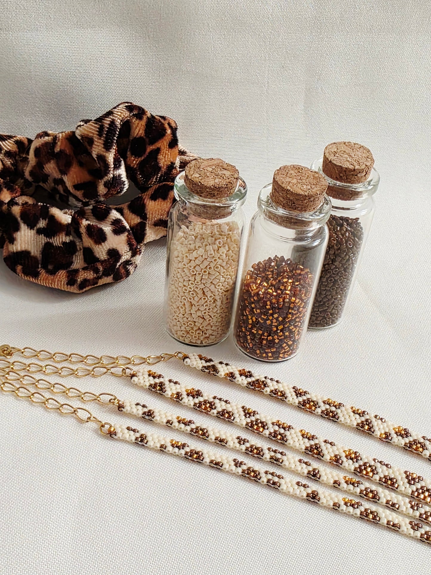 Bracelet GRaouh - motif léopard