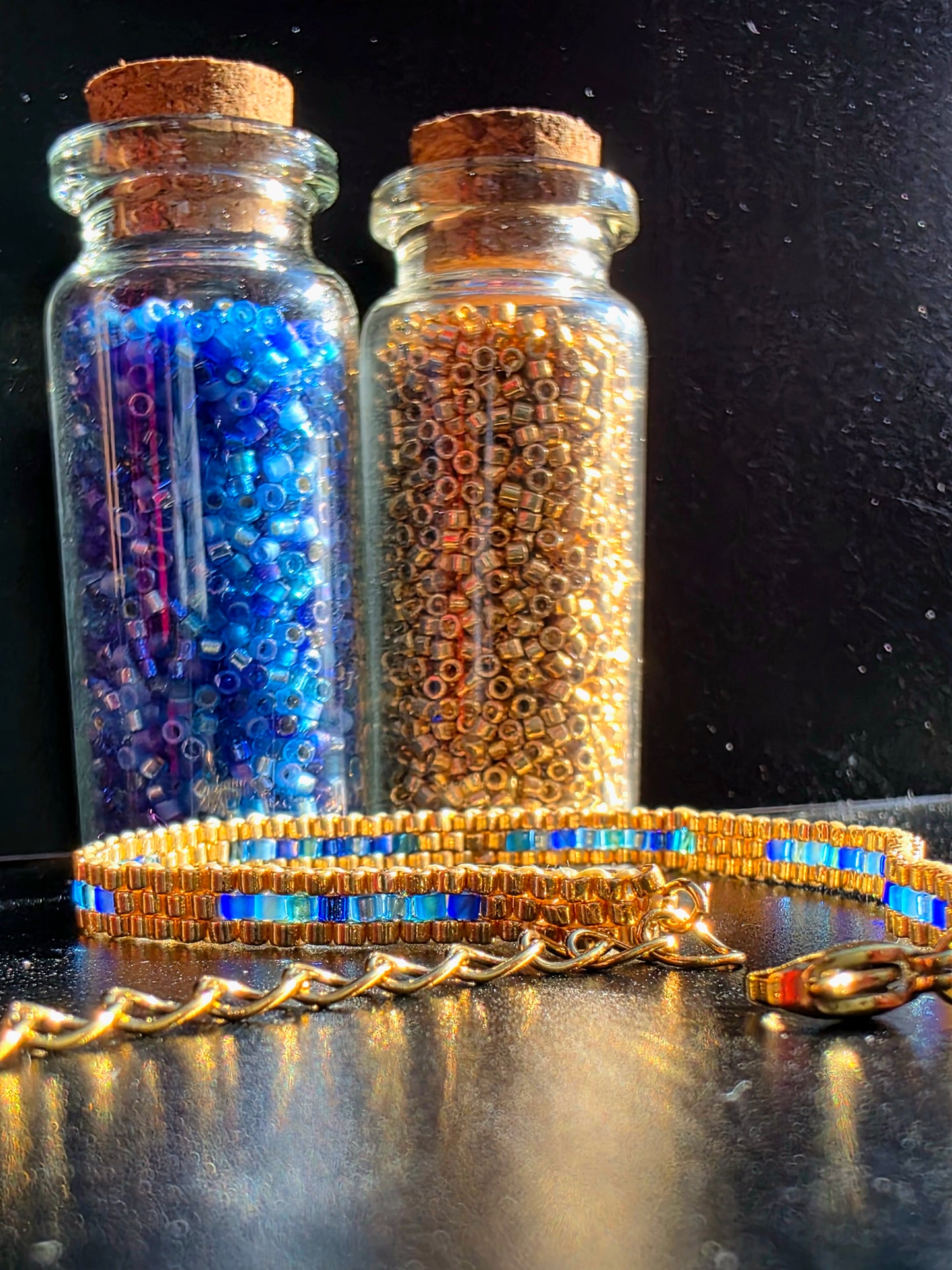Bracelet Reflets Colorés