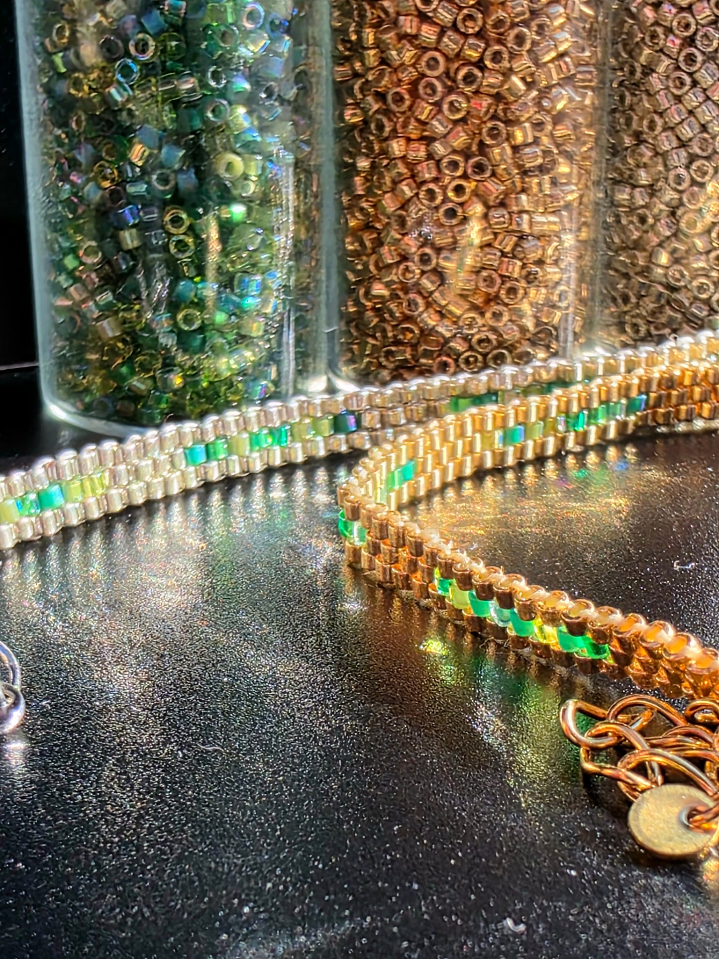 Bracelet Reflets Colorés