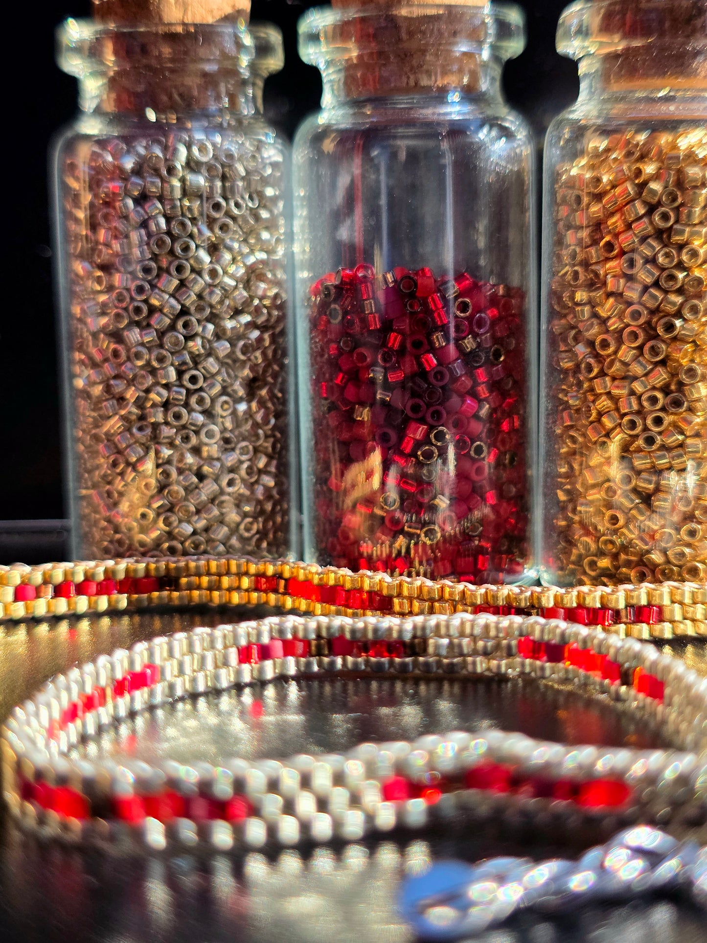 Bracelet Reflets Colorés