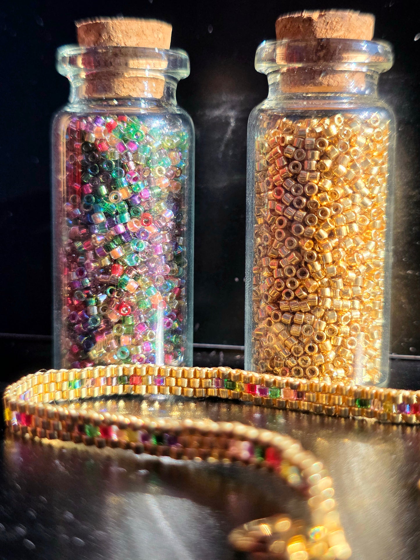 Bracelet Reflets Colorés