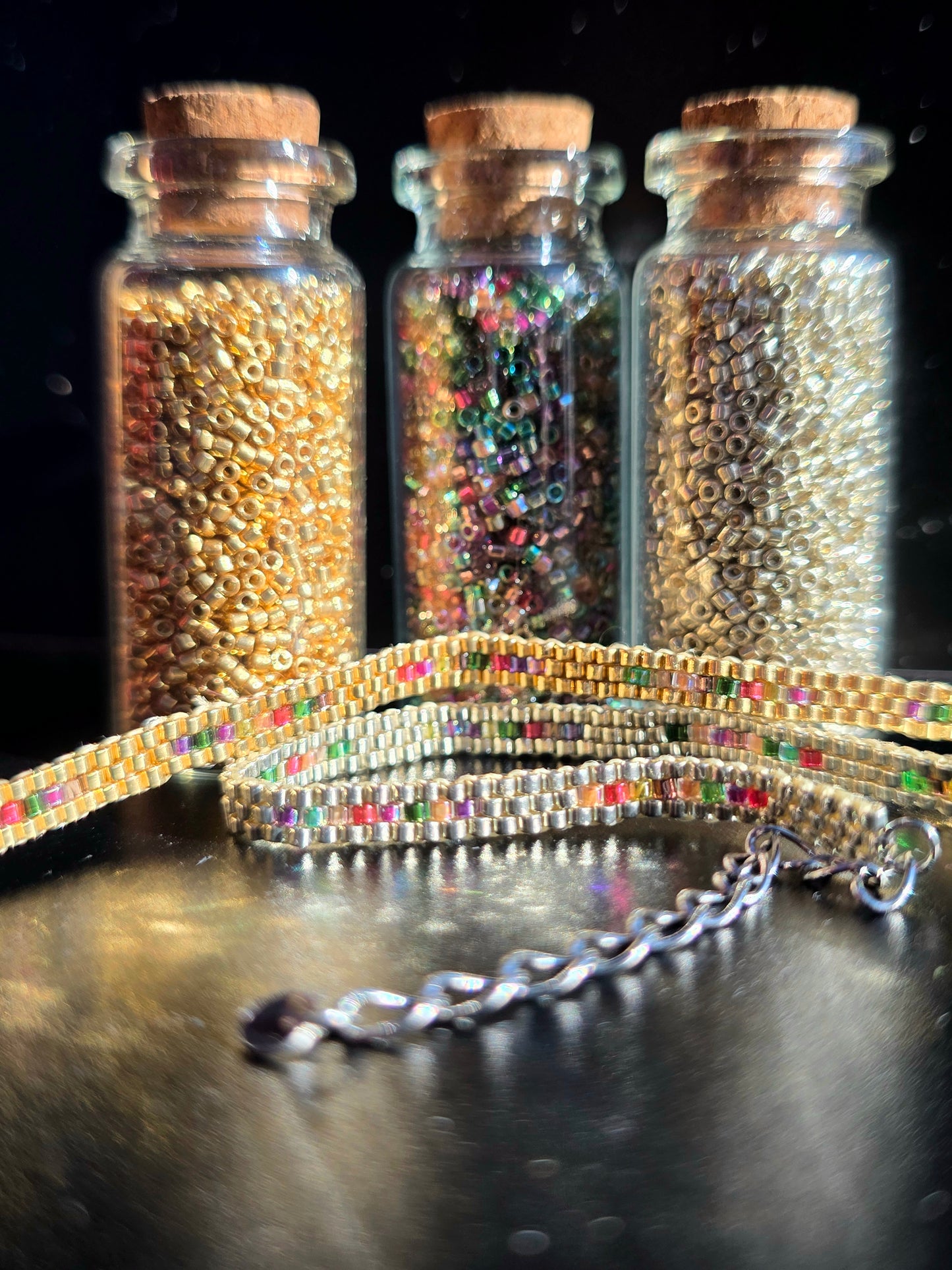 Bracelet Reflets Colorés