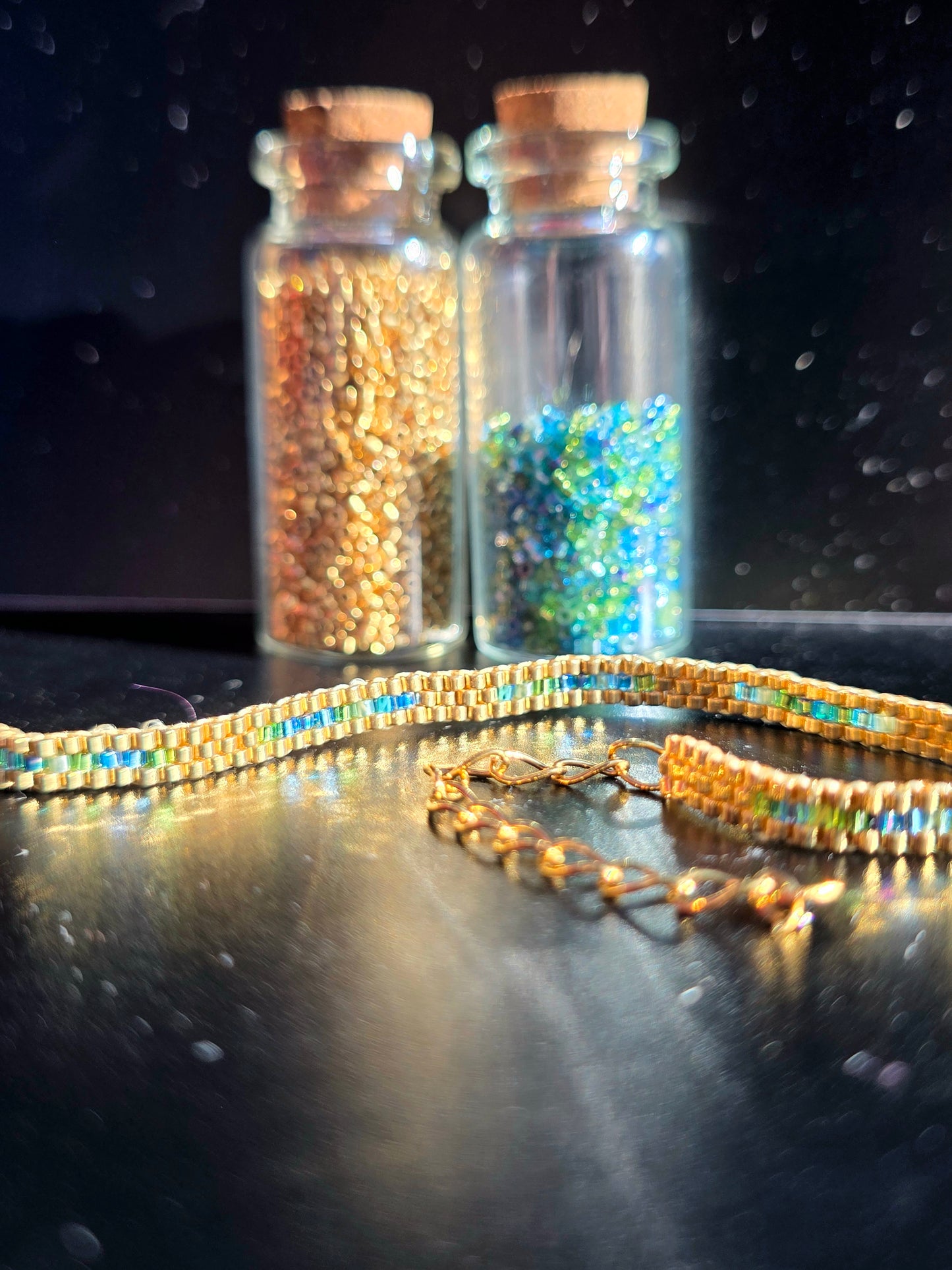 Bracelet Reflets Colorés