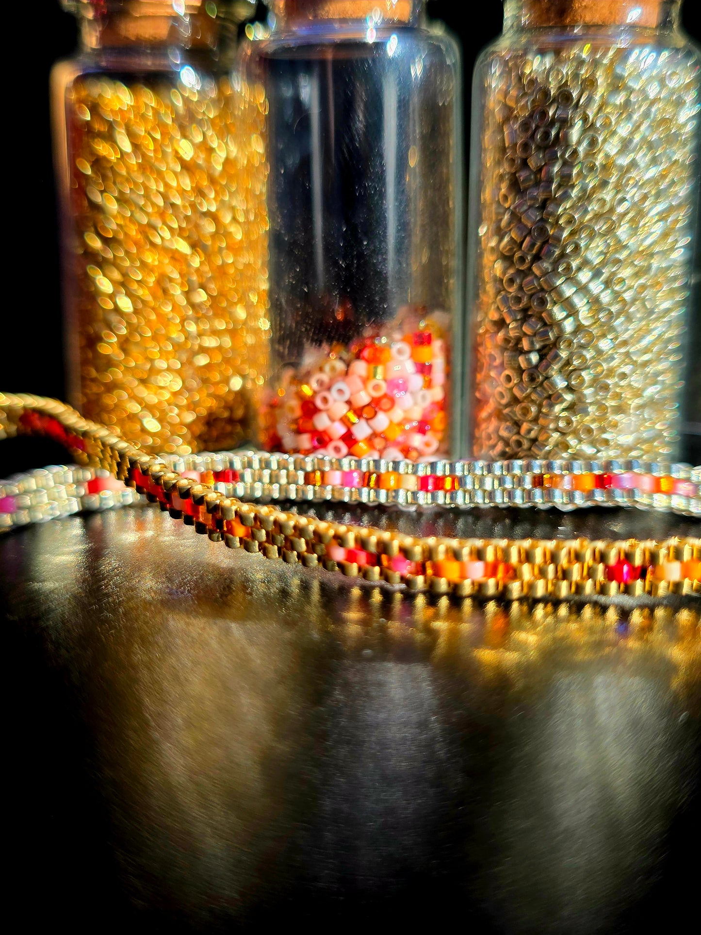 Bracelet Reflets Colorés