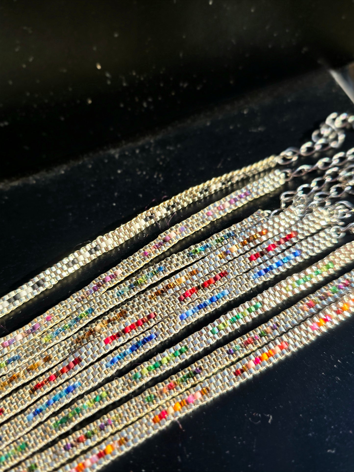 Bracelet Reflets Colorés