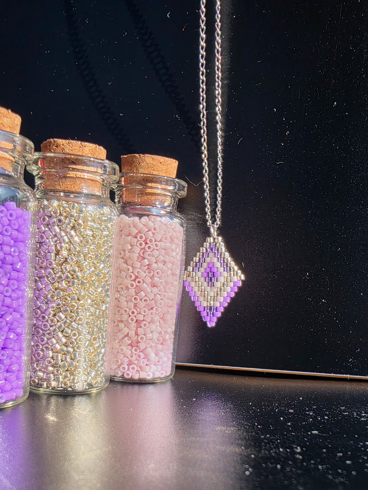 Collier Tissé à la Main