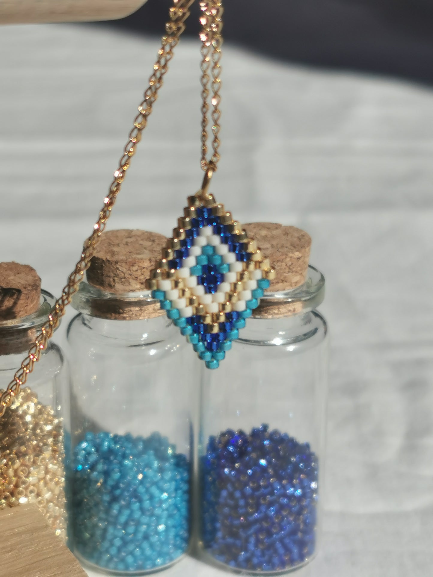 Collier Tissé à la Main