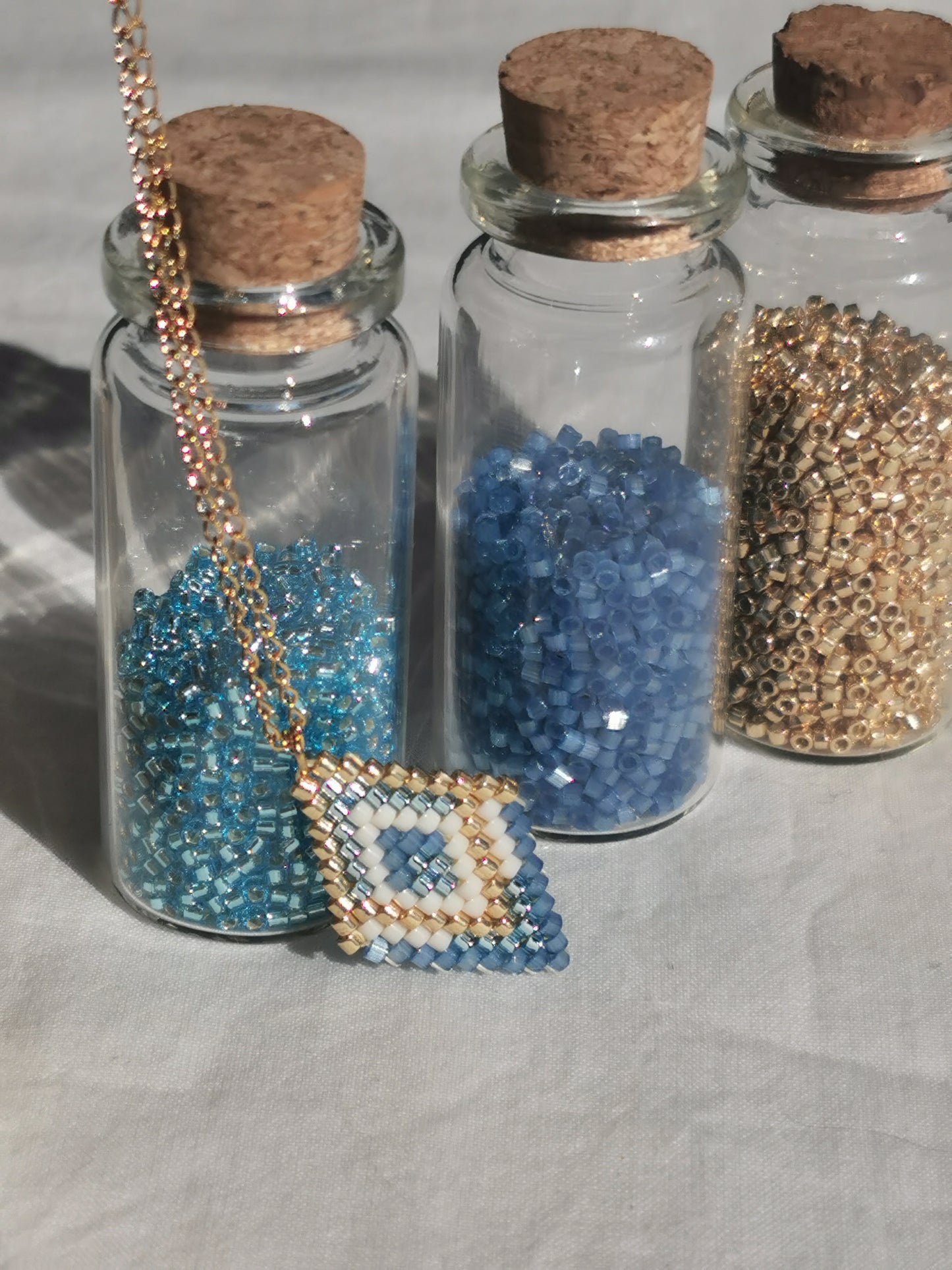 Collier Tissé à la Main