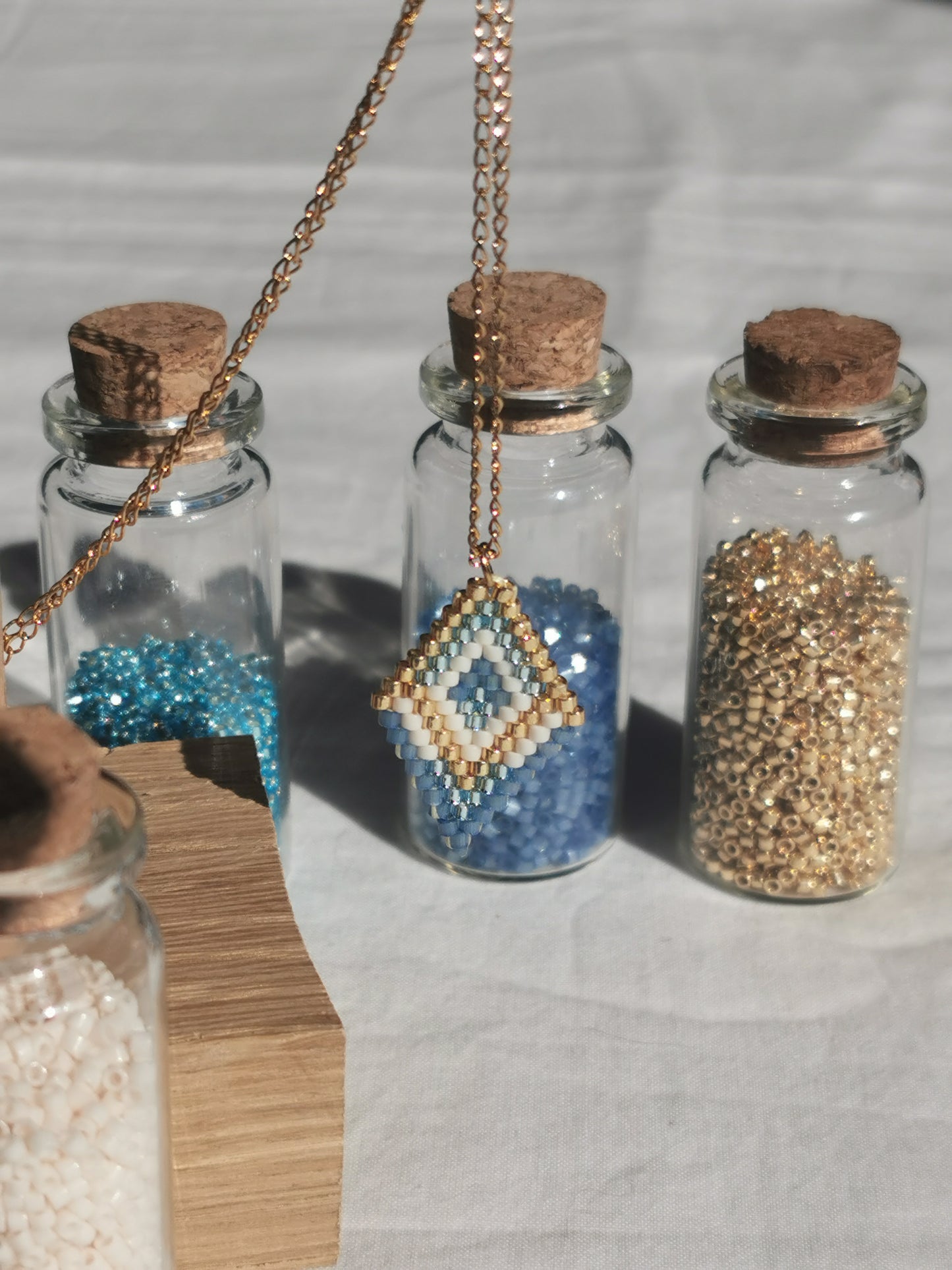 Collier Tissé à la Main