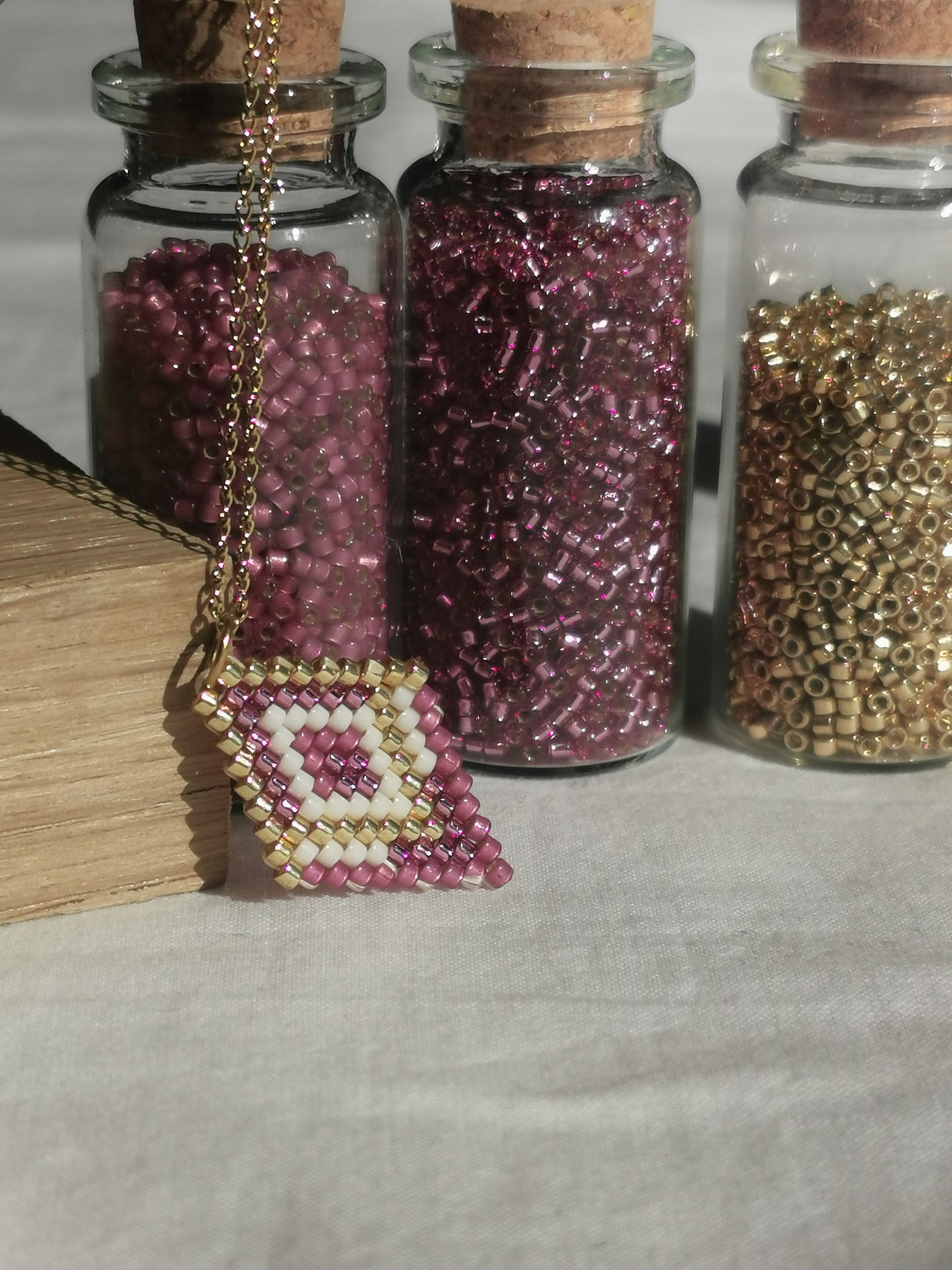 Collier Tissé à la Main