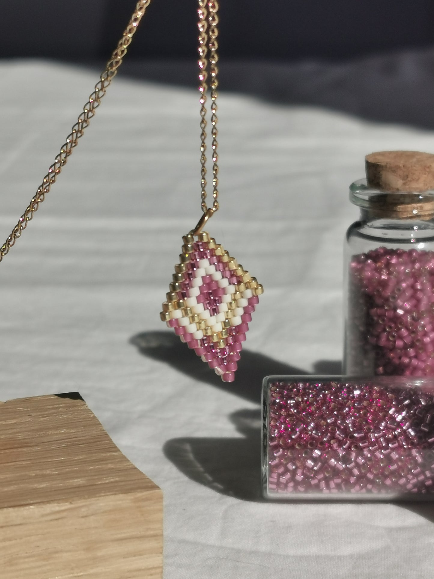 Collier Tissé à la Main