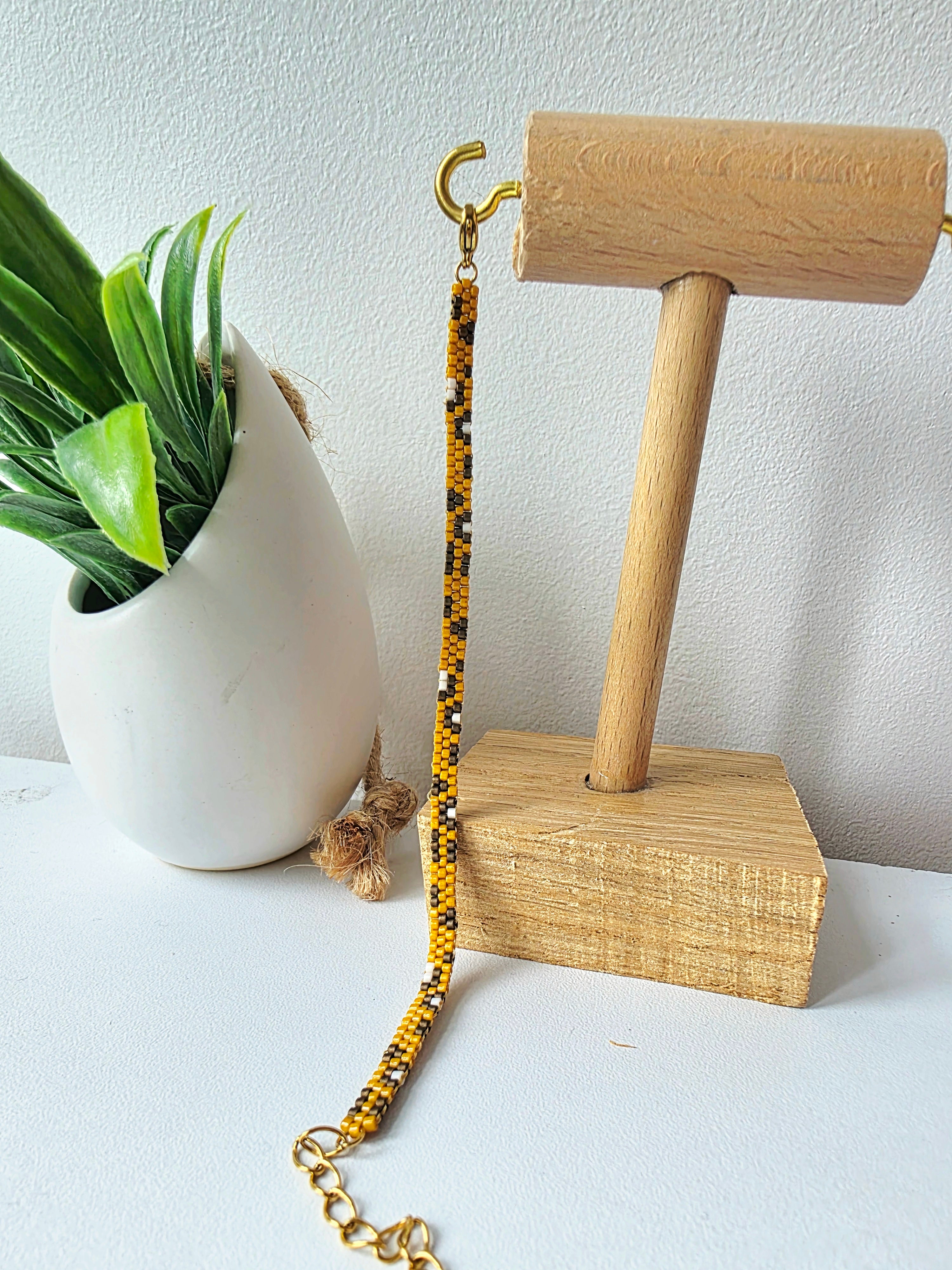 Bracelet GRaouh - motif léopard