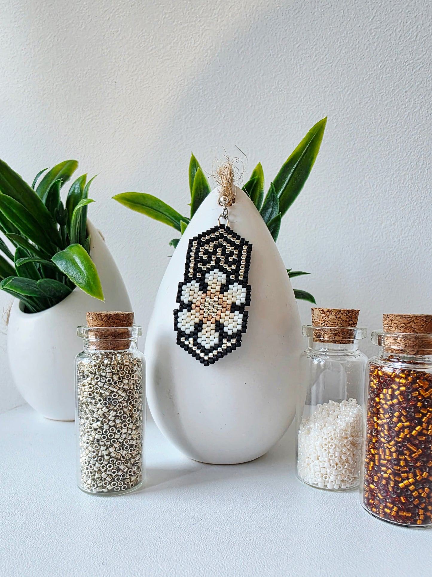 Boucles d'Oreilles - Fleurs