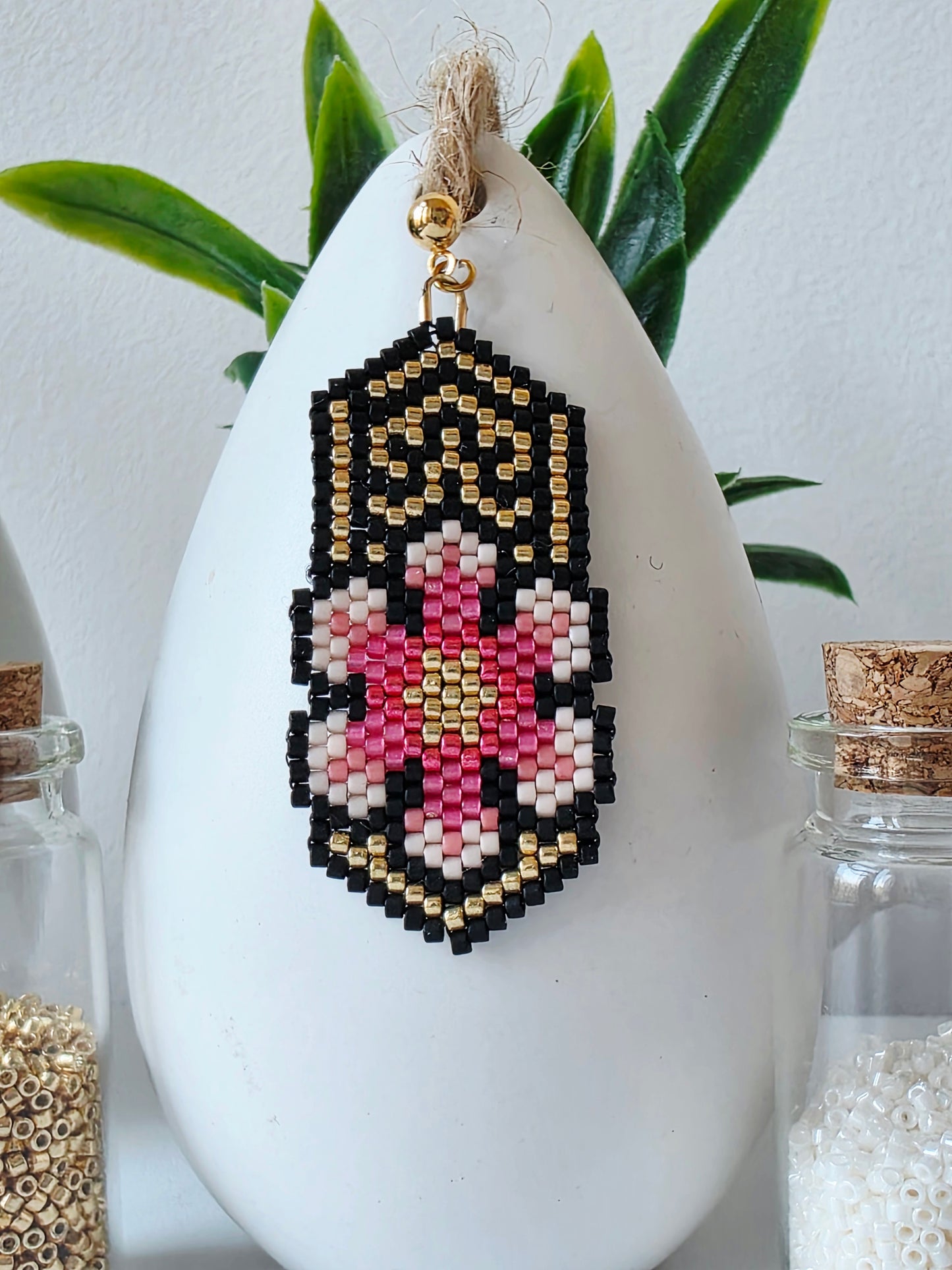 Boucles d'Oreilles - Fleurs