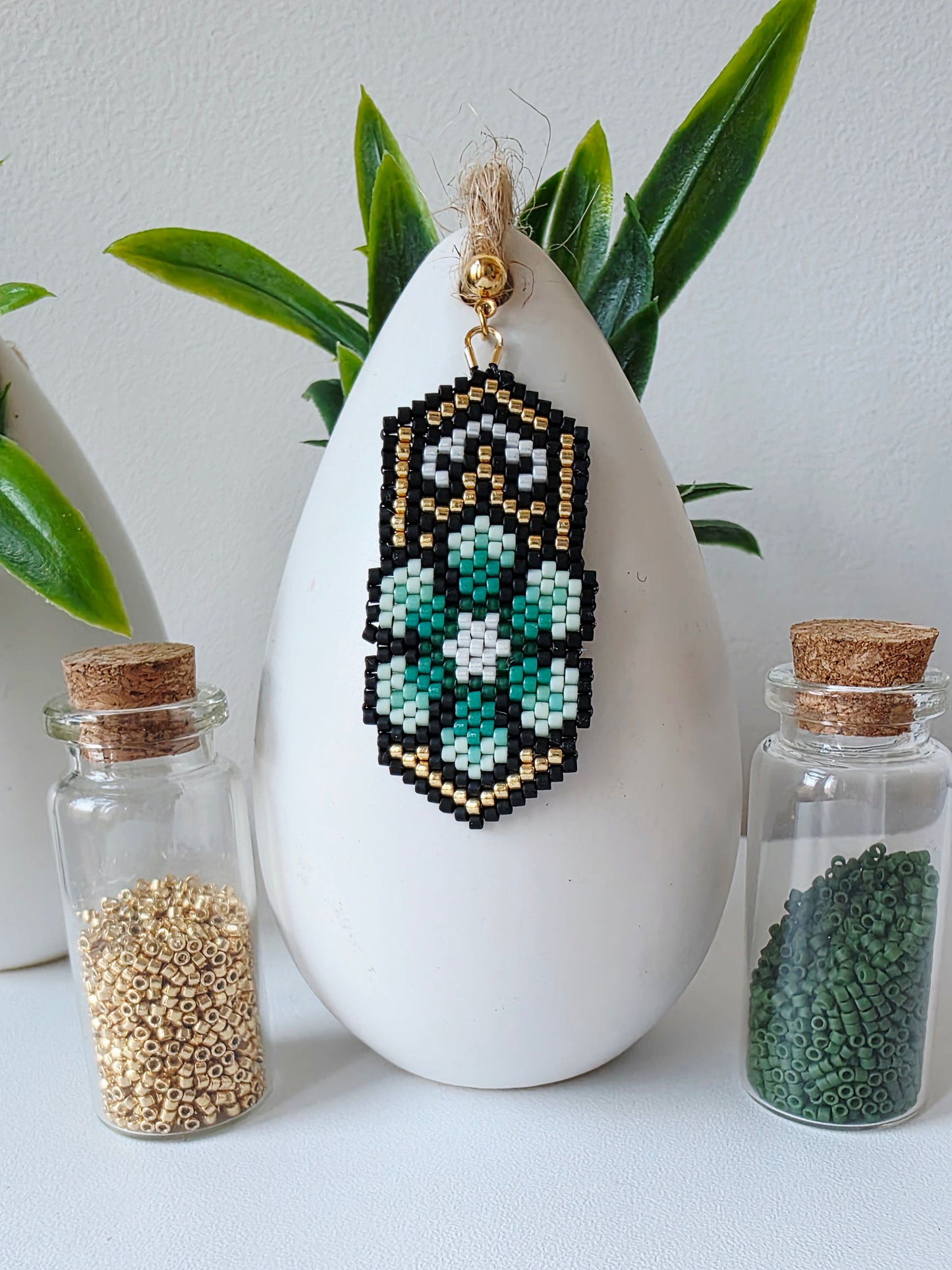 Boucles d'Oreilles - Fleurs