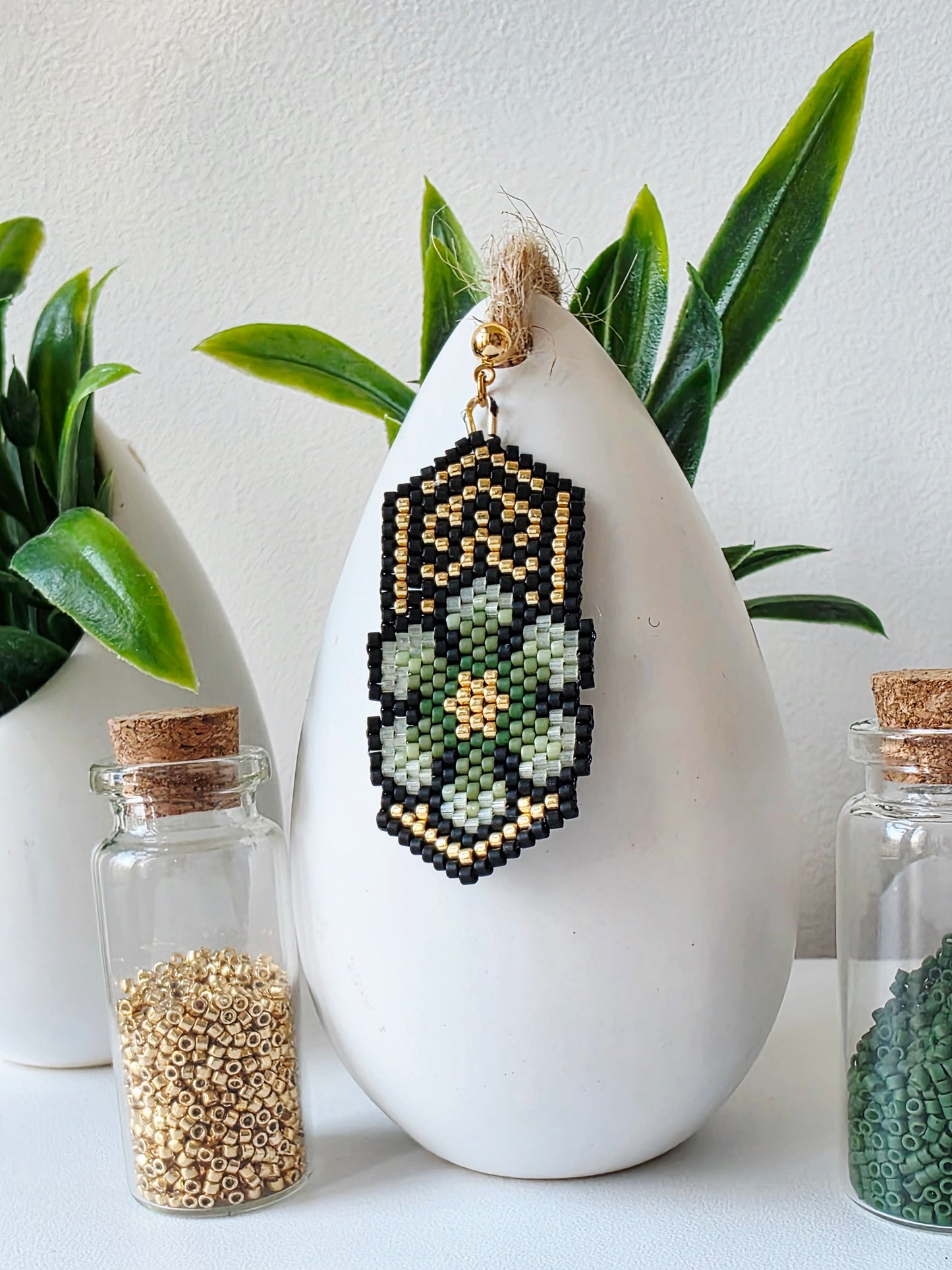 Boucles d'Oreilles - Fleurs