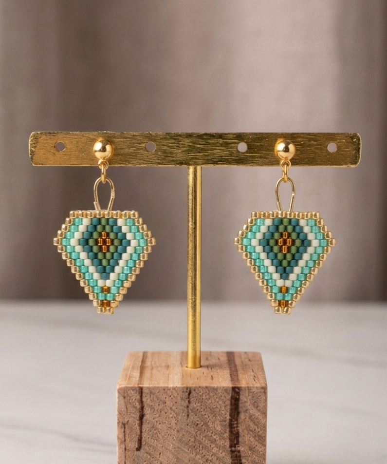 Boucle d’oreille pendante – Shine like a Diamond