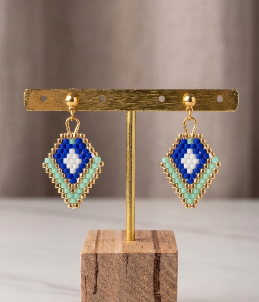 Boucle d’oreille pendante – Shine like a Diamond
