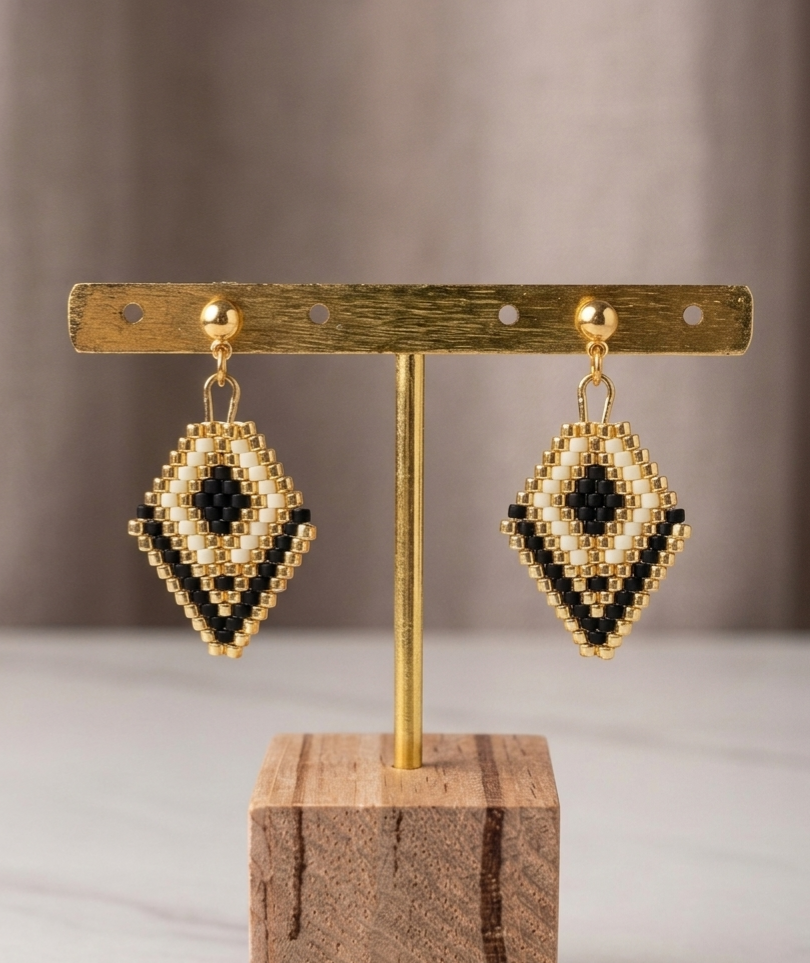 Boucle d’oreille pendante – Shine like a Diamond