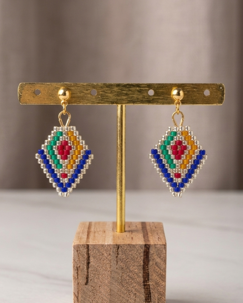 Boucle d’oreille pendante – Shine like a Diamond