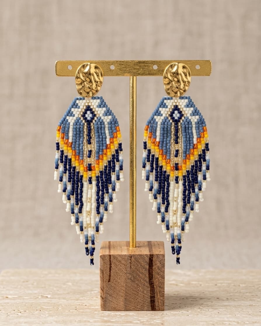 Boucle d'Oreille Pendante Fantasia
