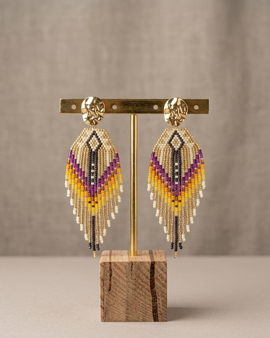 Boucle d'Oreille Pendante Fantasia