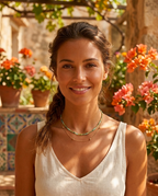 Collier Double Rang – Perles Colorées & Chaîne Dorée