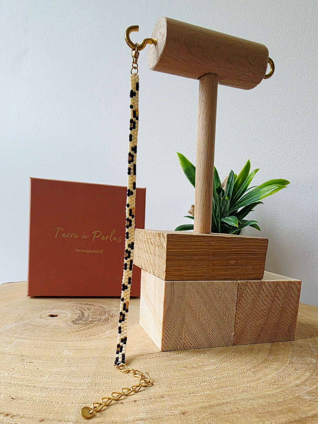 Bracelet GRaouh - motif léopard