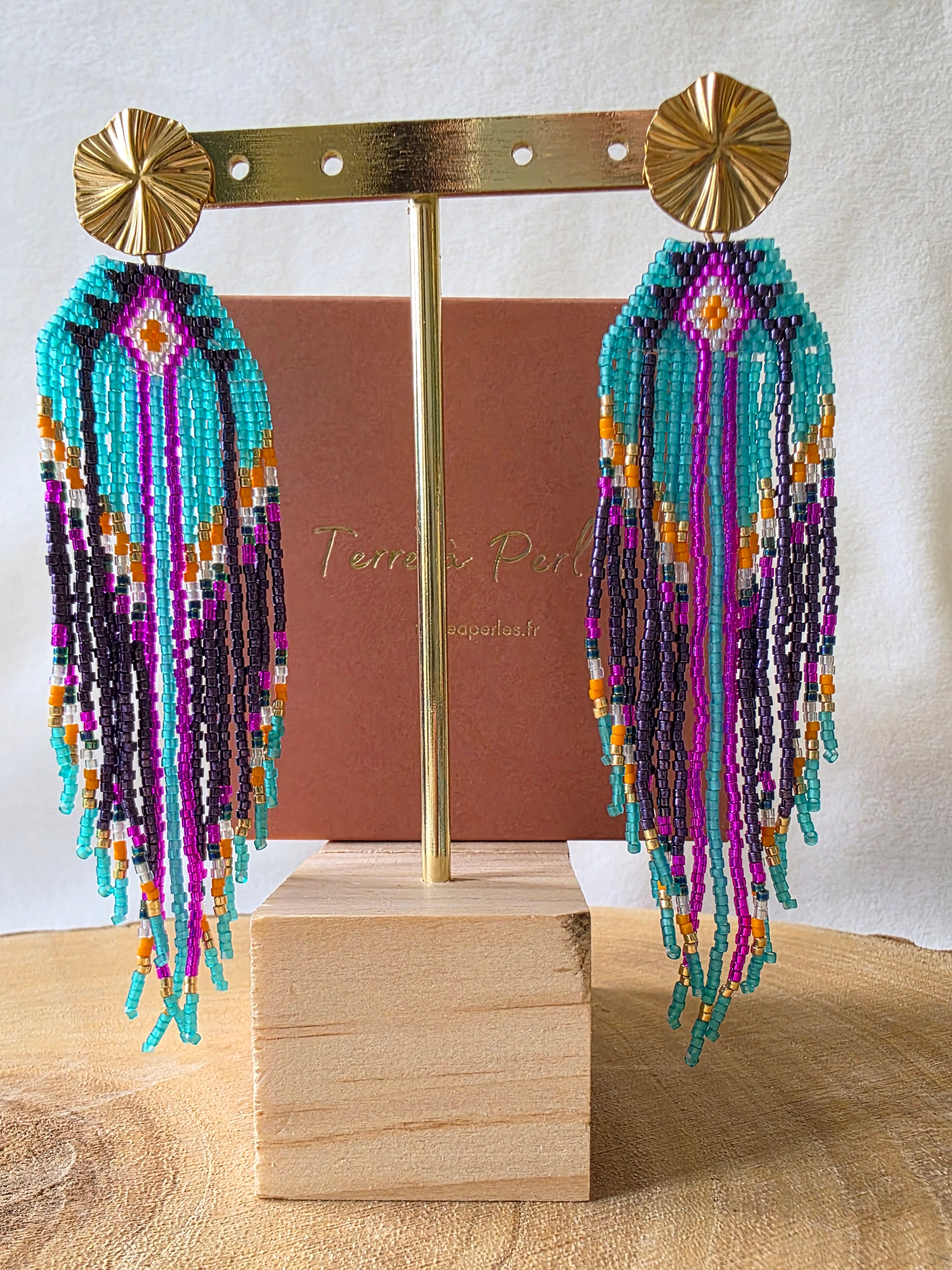 Boucles d’oreilles Olympe