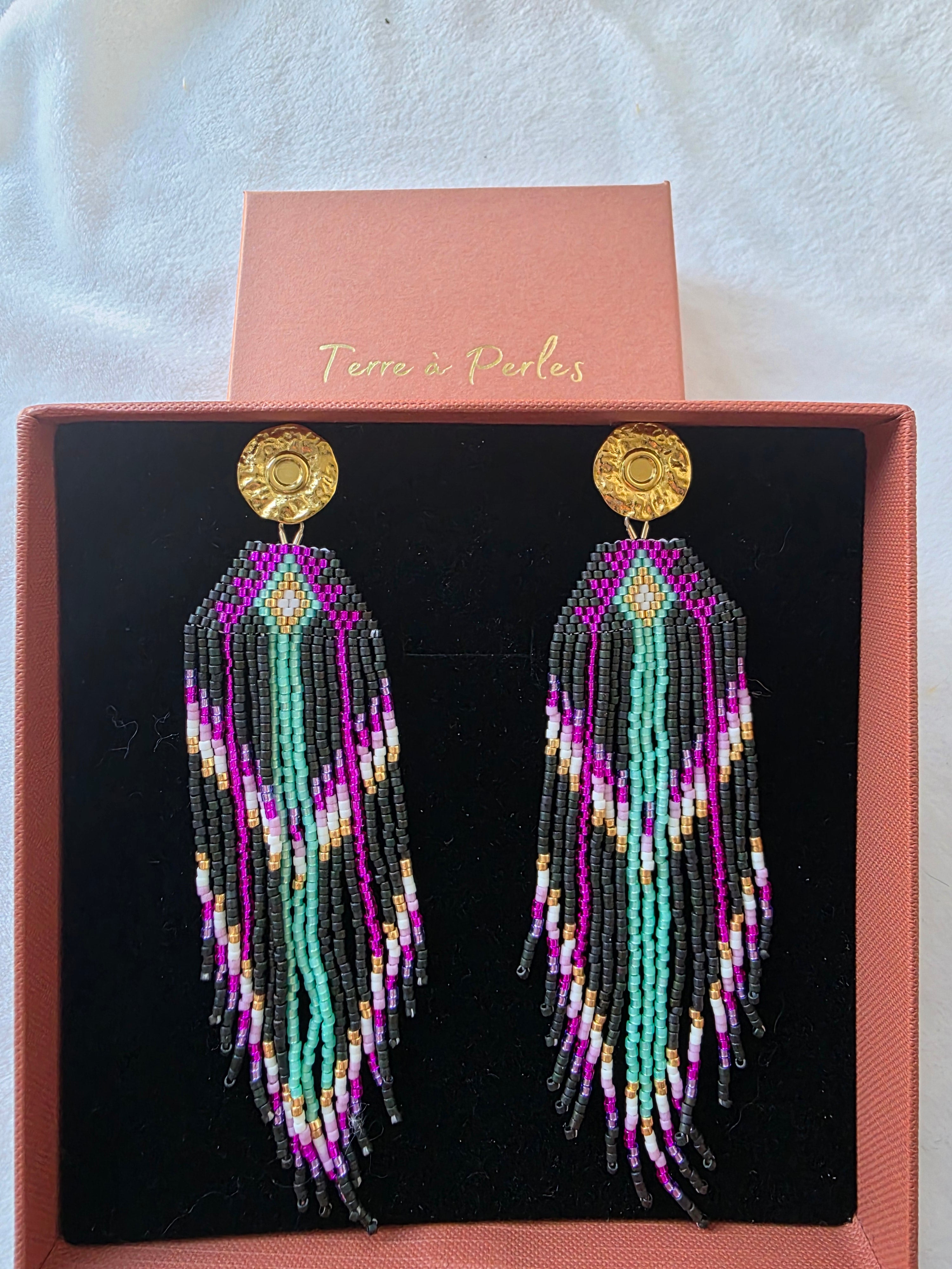 Boucles d’oreilles Olympe