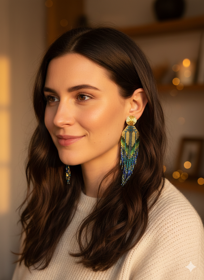 Boucles d’oreilles Olympe