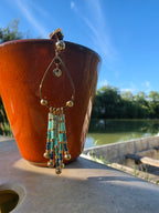 Boucles d’oreilles à Franges