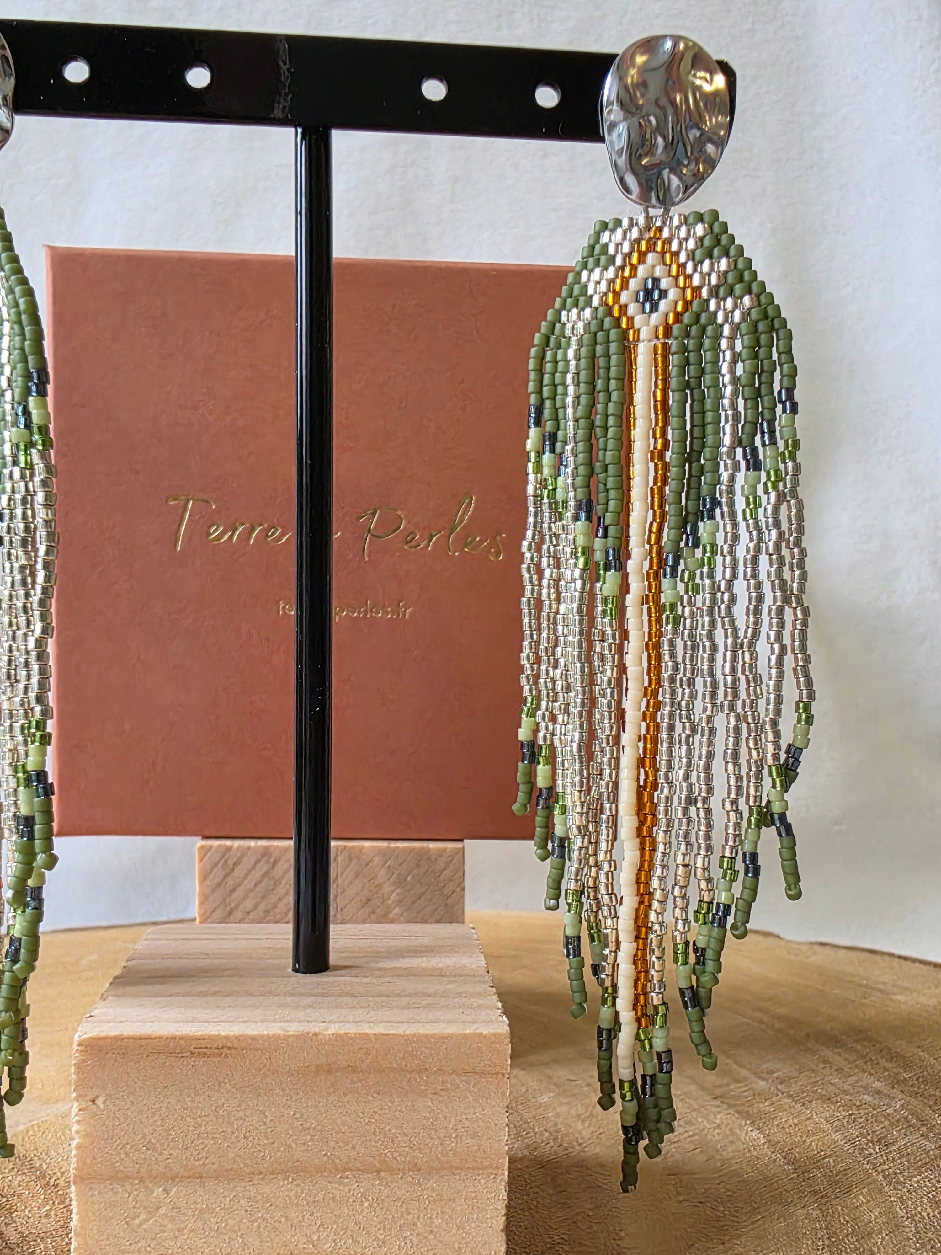 Boucles d’oreilles Olympe