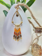 Boucles d’oreilles à Franges