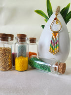 Boucles d’oreilles à Franges