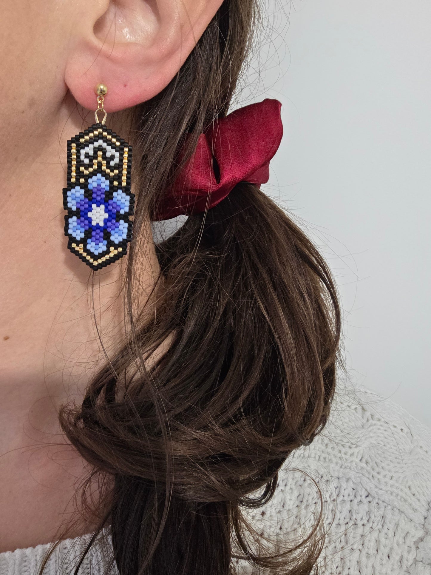 Boucles d'Oreilles - Fleurs