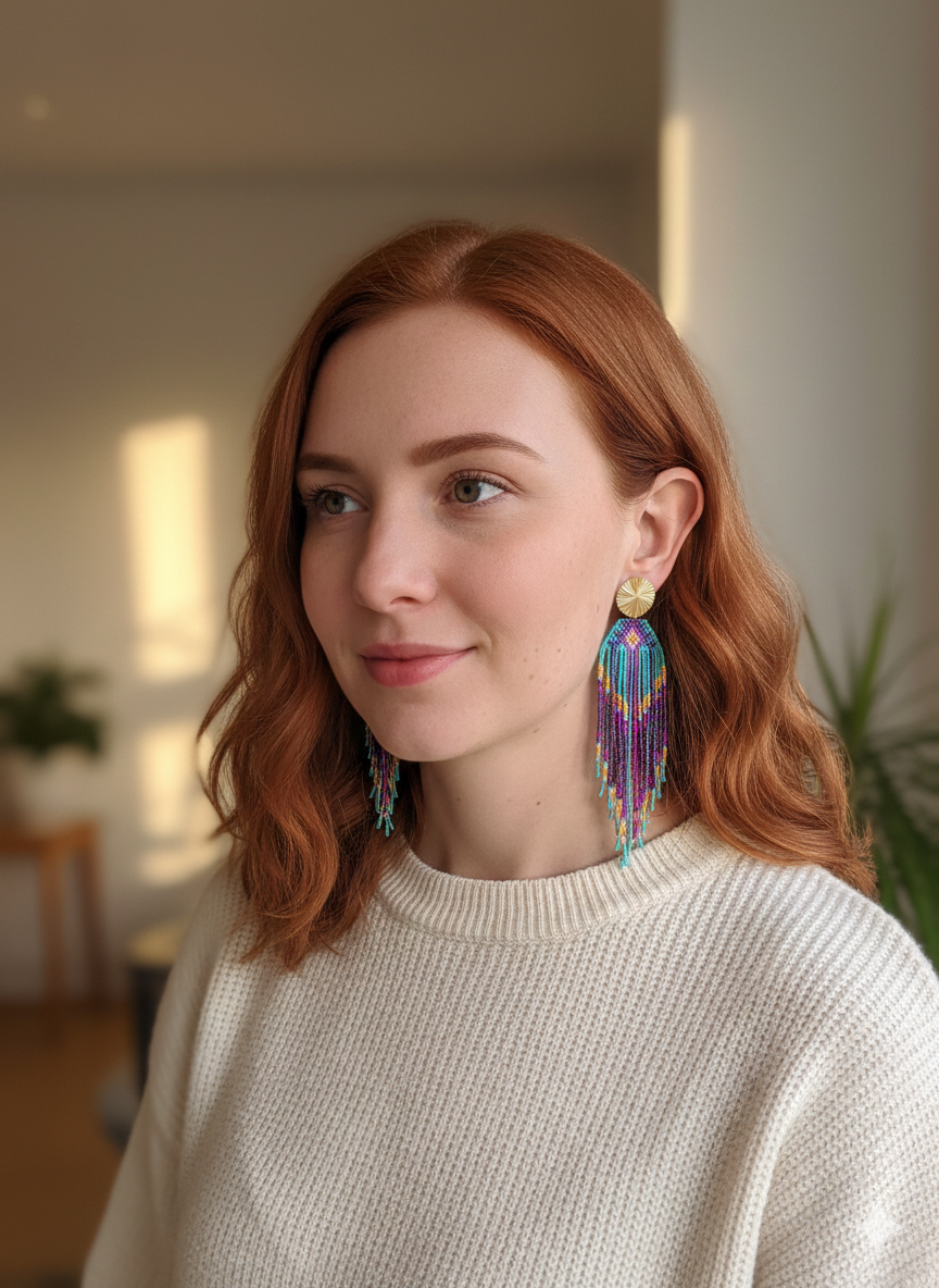 Boucles d’oreilles Olympe