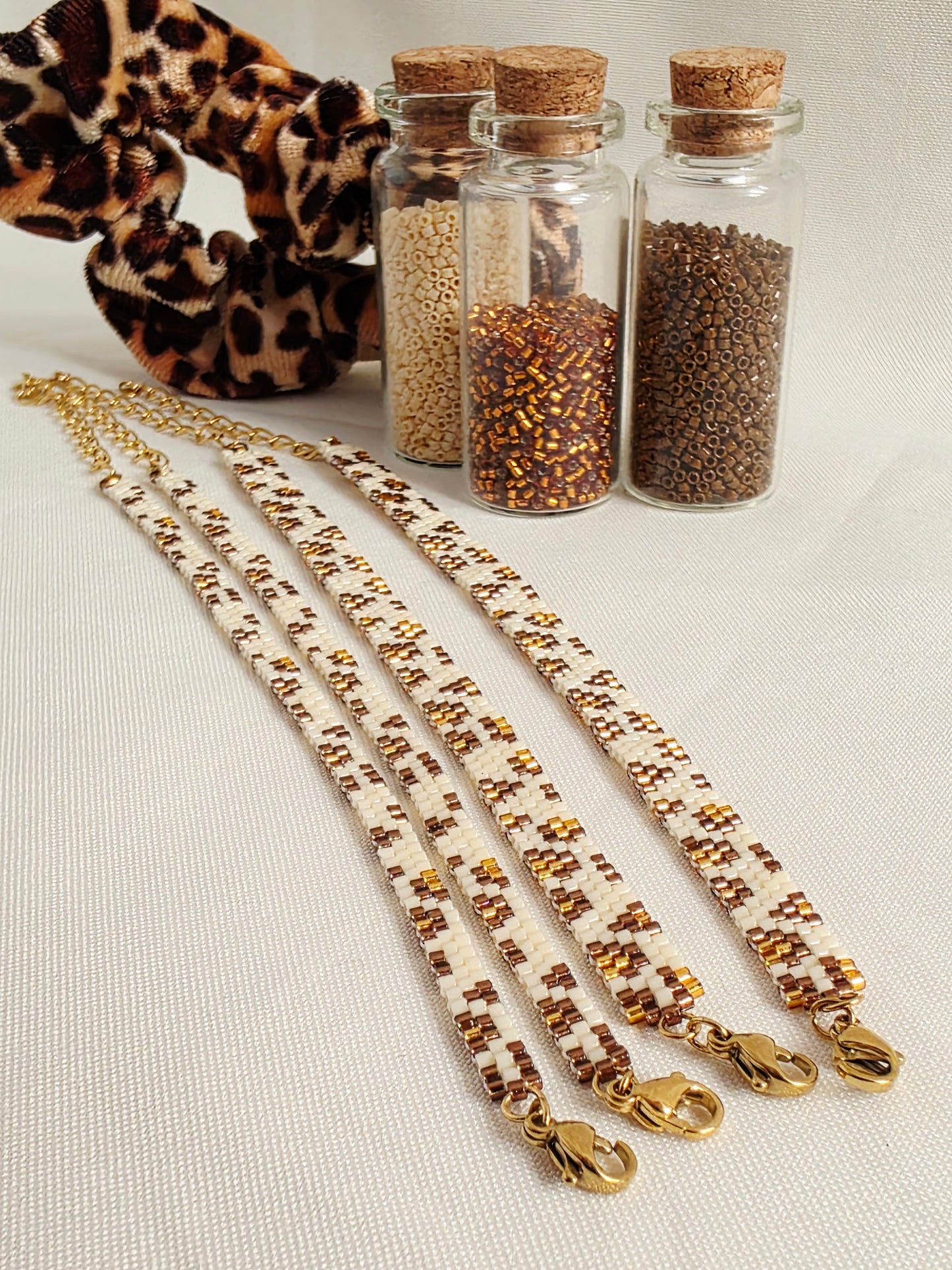 Bracelet GRaouh - motif léopard