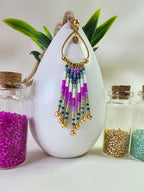 Boucles d’oreilles à Franges