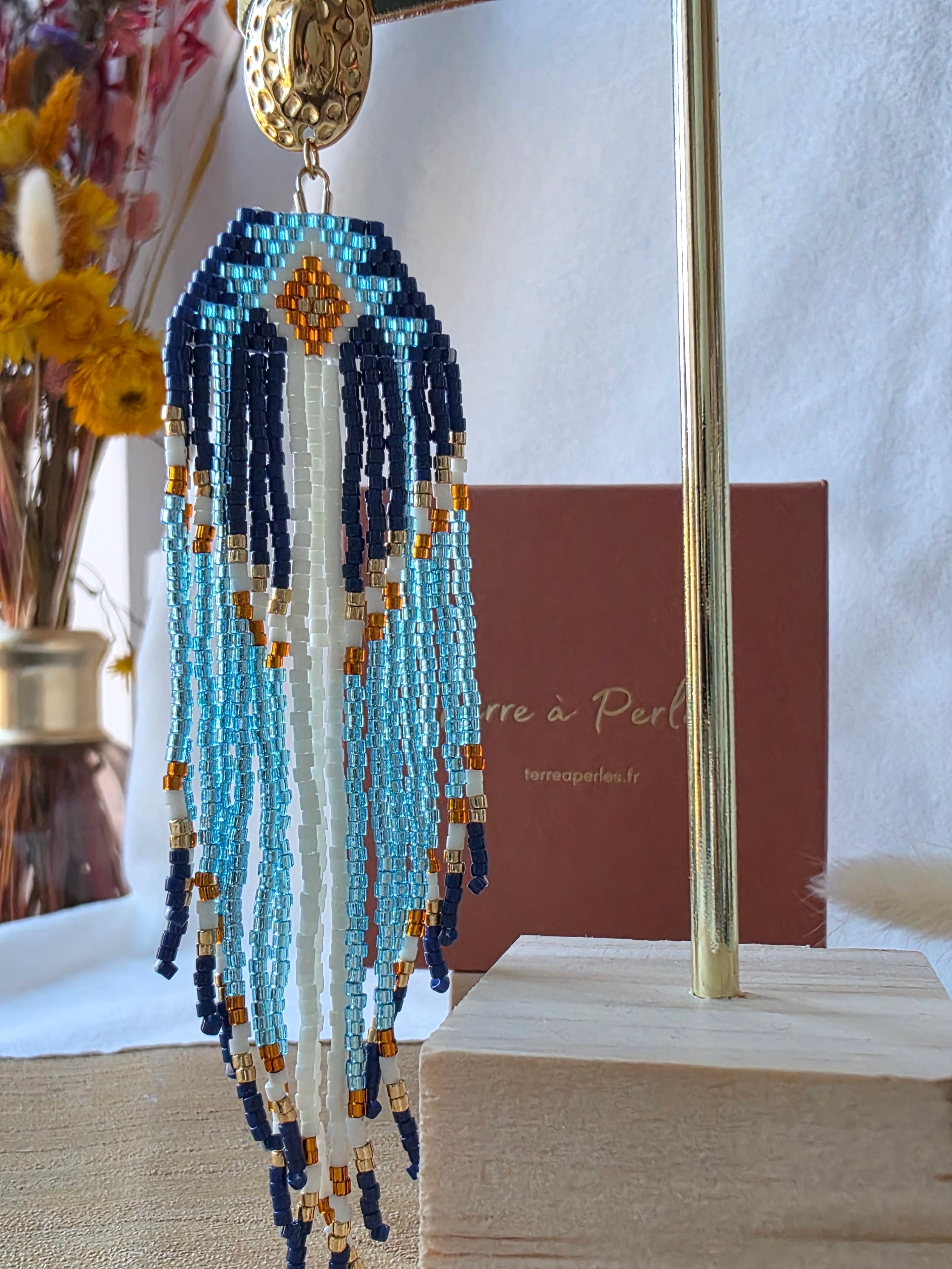 Boucles d’oreilles Olympe