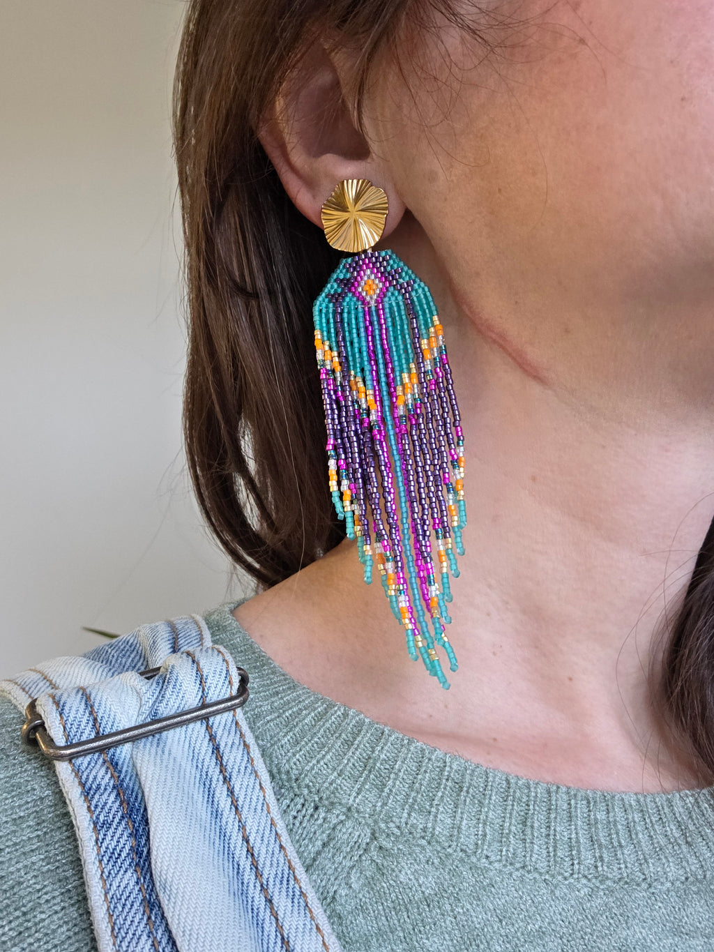 Boucles d’oreilles Olympe