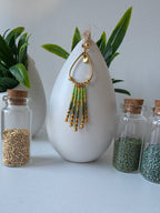 Boucles d’oreilles à Franges