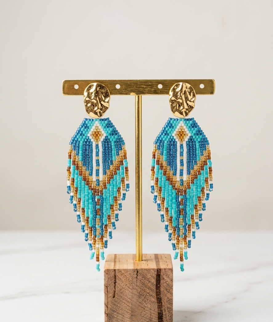 Boucle d'Oreille Pendante Fantasia