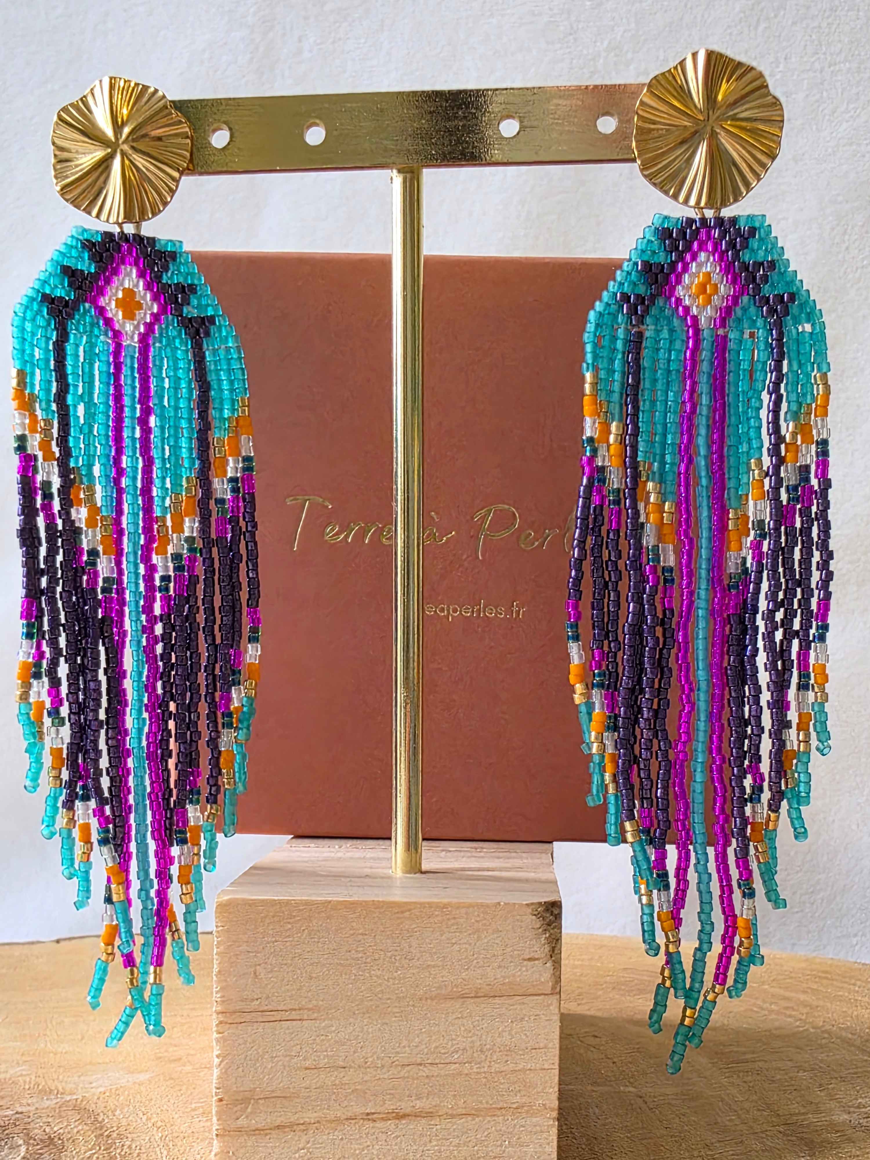 Boucles d’oreilles Olympe