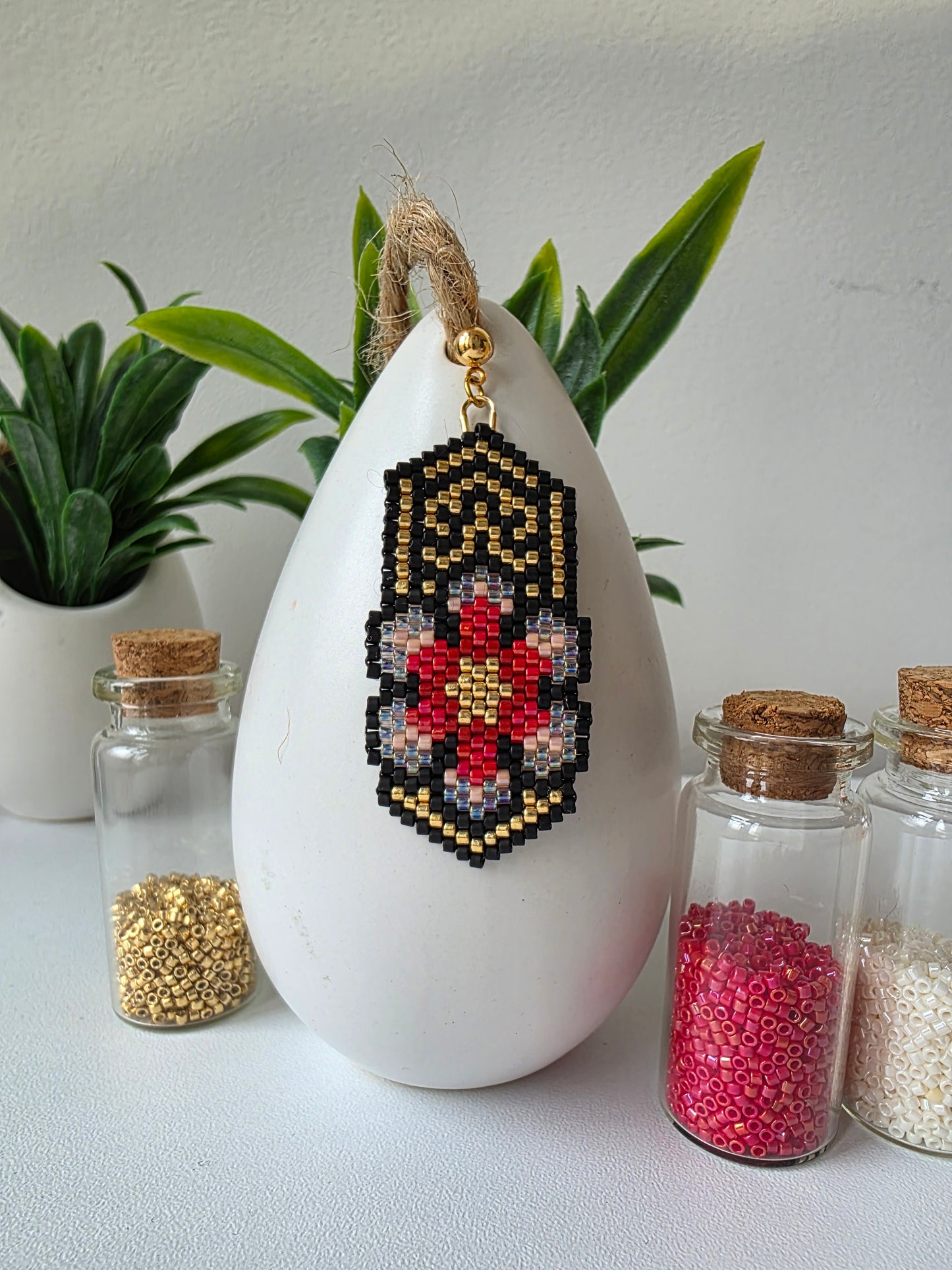 Boucles d'Oreilles - Fleurs