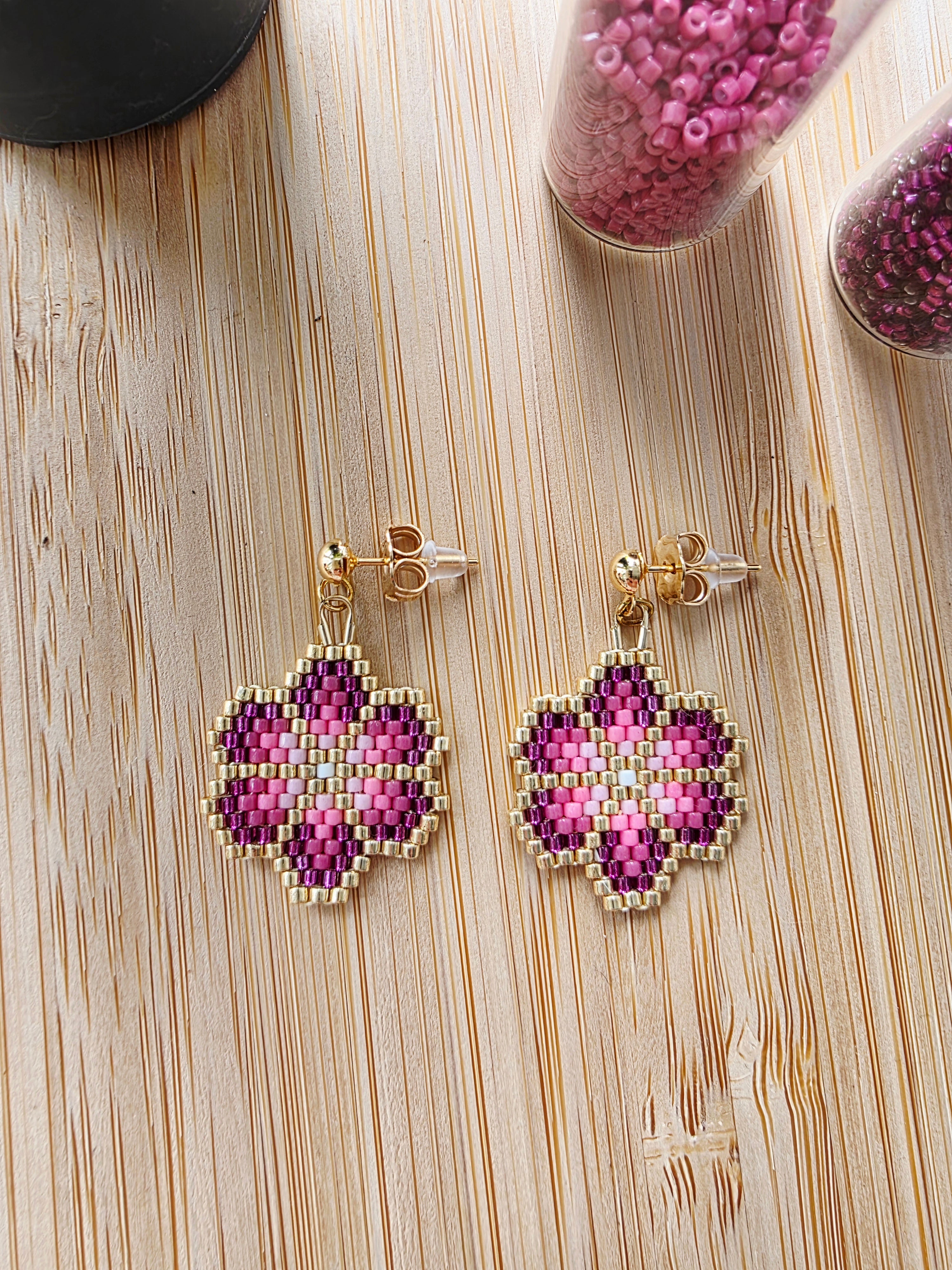 Boucle d'oreille Petite Fleur