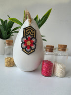 terre-a-perles-bijoux-artisanal-tissage-main-aiguille-miyuki-boucle-oreille-acier-inoxydable-rouge