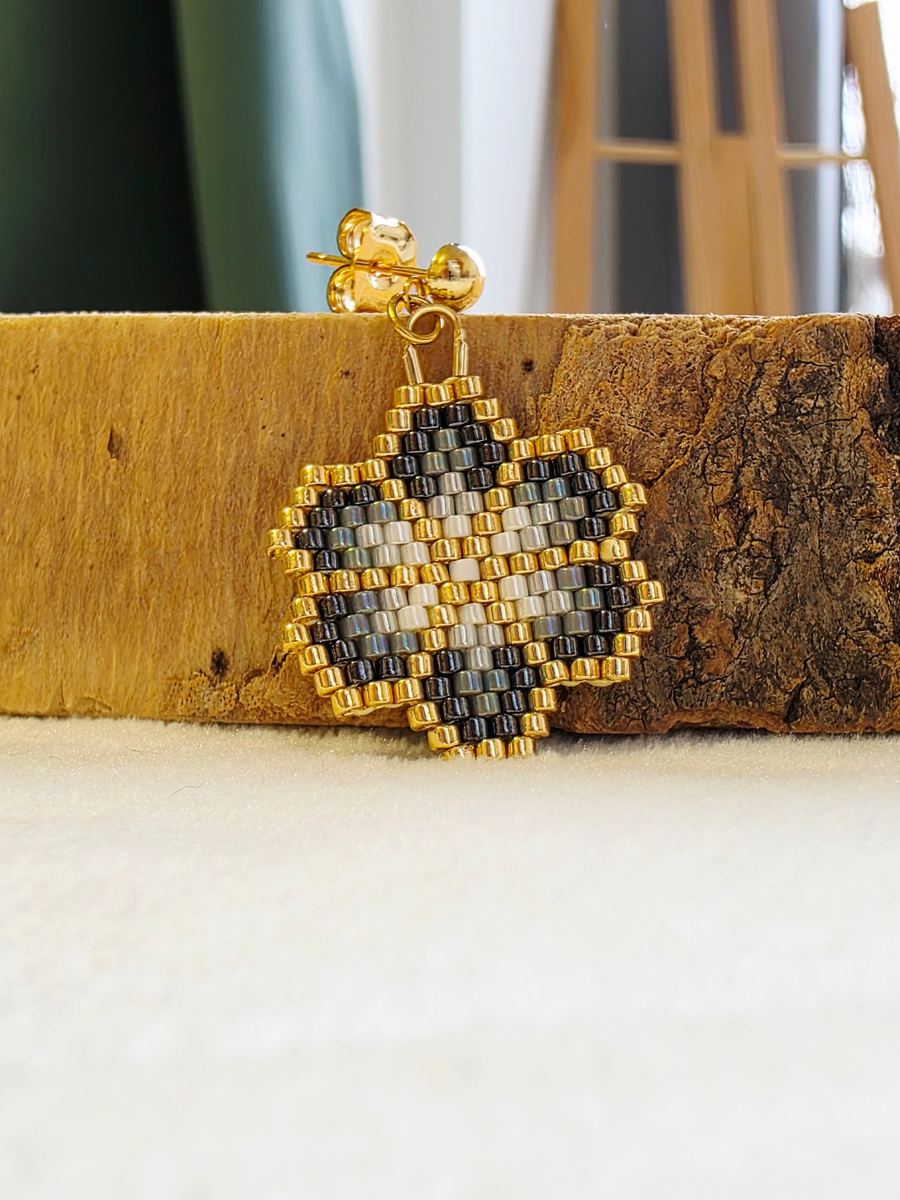 Boucle d'oreille Petite Fleur