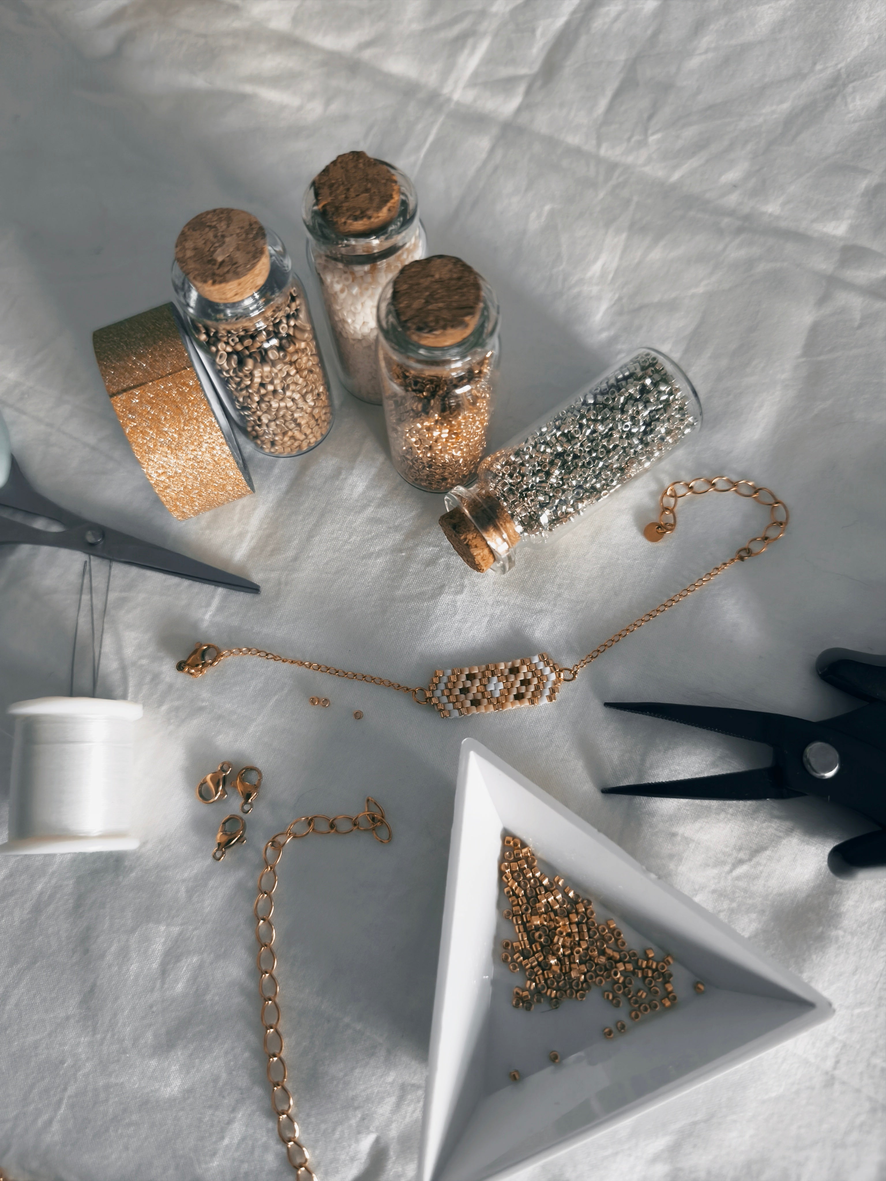 Atelier Initiation – Tissage de Perles en Verre Miyuki